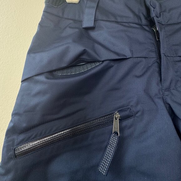PATAGONIA Insulated Snow Pants Boys S 7-8 Blue Snowshot H2NO Waterproof Pant NEW - Picture 4 of 10